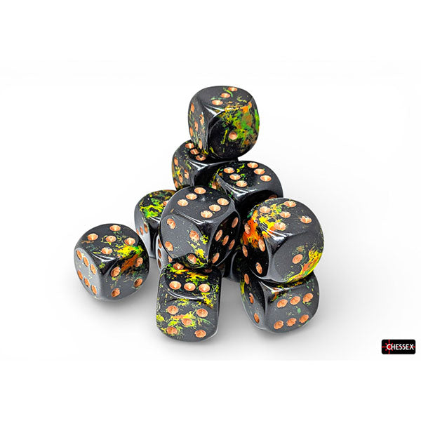 16mm 12d6 Brush Dice: Deep Forest