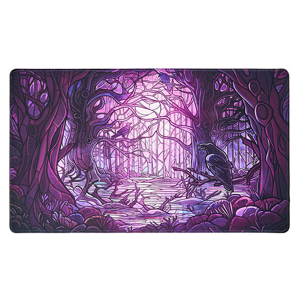 Playmat: Stained Glass- Decaying Swamp