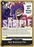 Hair Removal Fist [Legacy of the Master Release Event Cards]