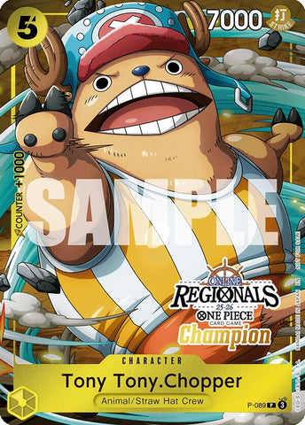 Tony Tony.Chopper (Online Regional Champion Card Set 2025 Vol.2) [One Piece Promotion Cards]
