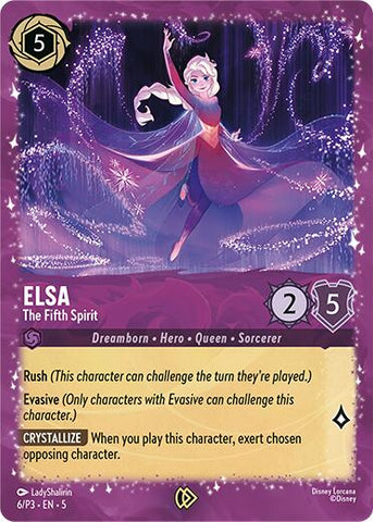 Elsa - The Fifth Spirit (6/P3) [Promo Cards]