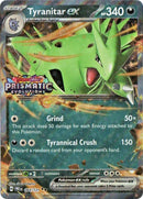 Tyranitar ex (064/131) (Prismatic Evolutions Stamp) [Miscellaneous Cards]