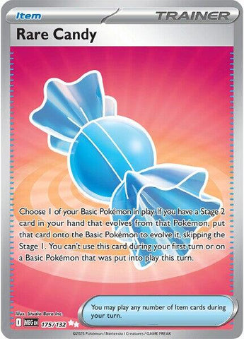 Rare Candy (175/132) [Mega Evolution: Base Set]