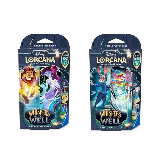 Disney Lorcana: Whispers in the Well Starter Decks