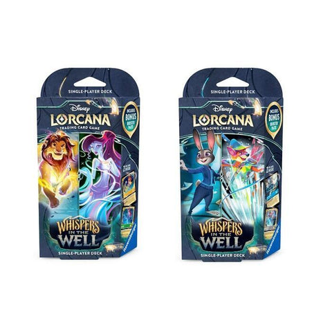Disney Lorcana: Whispers in the Well Starter Decks