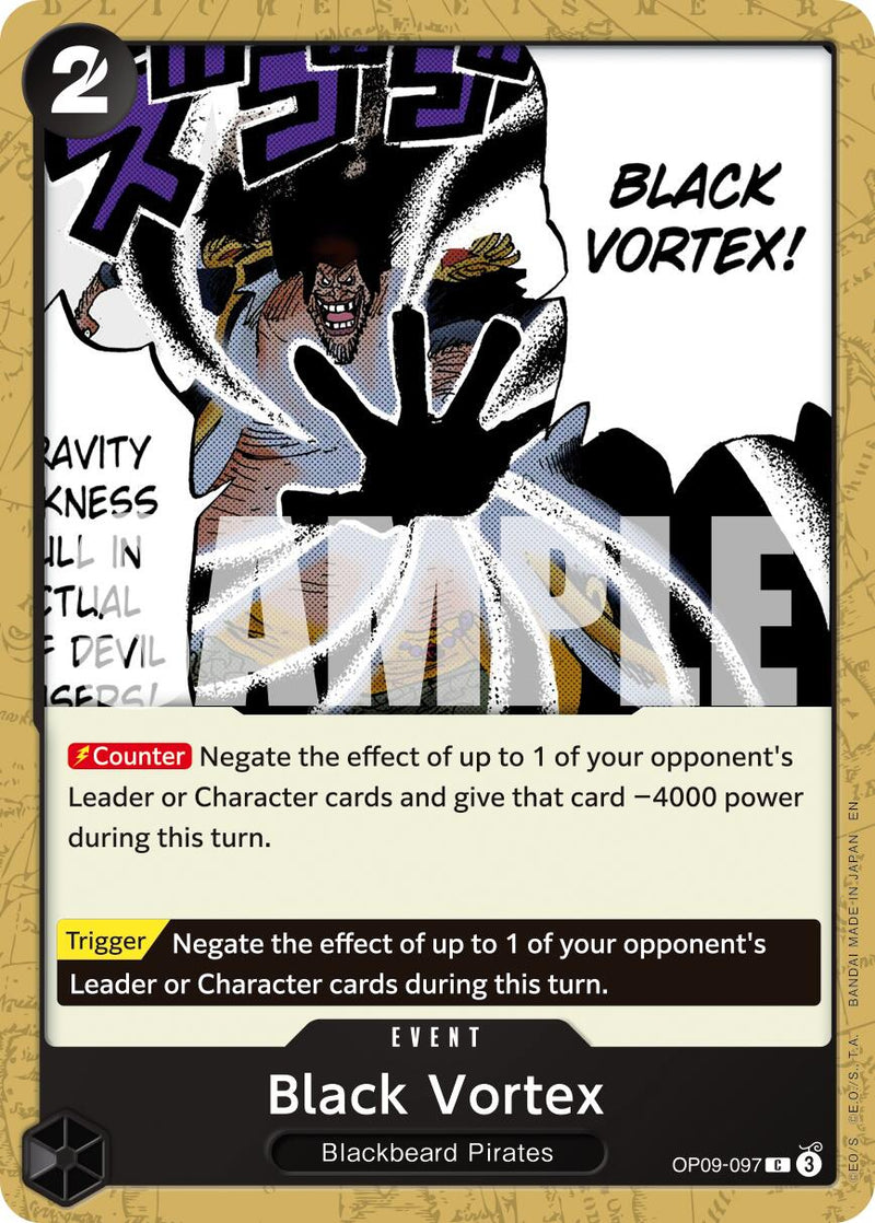 Black Vortex (Reprint) [Premium Booster -The Best- Vol. 2]