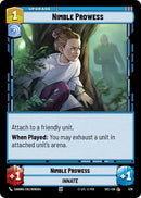 Nimble Prowess (579) (Foil) (579) [Secrets of Power]