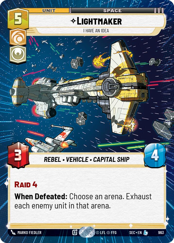 Lightmaker - I Have An Idea (Hyperspace Foil) (963) (963) [Secrets of Power]