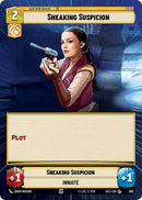 Sneaking Suspicion (982) (Hyperspace Foil) (982) [Secrets of Power]