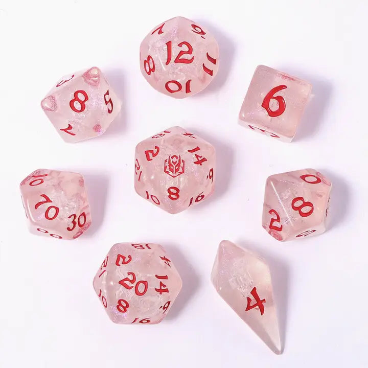 Wyrmforged Rollers RPG Dice Set - Winter Solstice