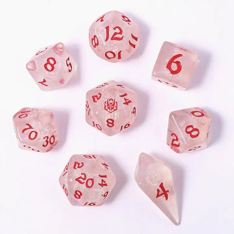 Wyrmforged Rollers RPG Dice Set - Winter Solstice