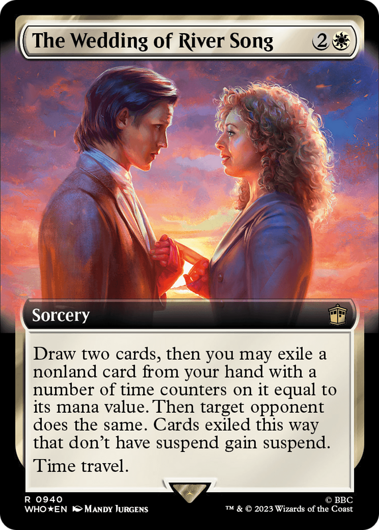 The Wedding of River Song (Extended Art) (Surge Foil) [Doctor Who]