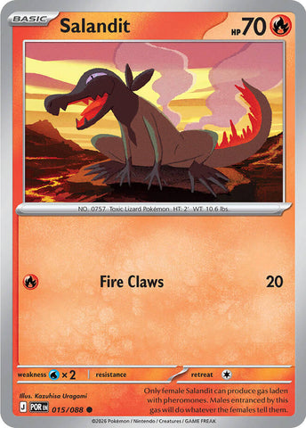 Salandit (015/088) [Mega Evolution: Perfect Order]