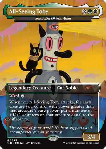 All-Seeing Toby - Sovereign Okinec Ahau [Secret Lair Drop Series]