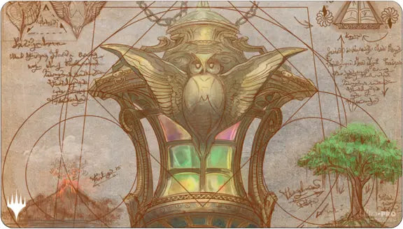 Playmat: Brothers War Schematic- Chromatic Lantern