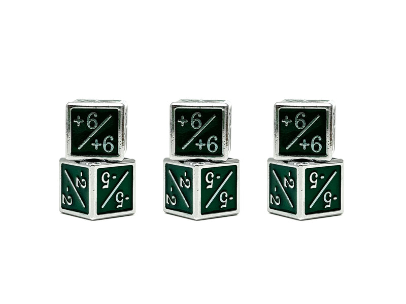 Norse Foundry Card Game Counters - D6 - Metal