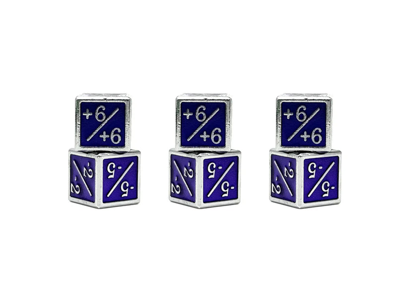 Norse Foundry Card Game Counters - D6 - Metal