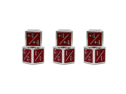 Norse Foundry Card Game Counters - D6 - Metal