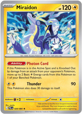 Miraidon (028/084) [Mega Evolution: Pitch Black]