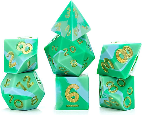 Anti-Stress Dice - Indominable - 7pc RPG Set