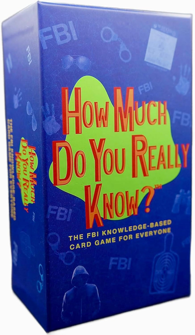 The FBI Knowledge-Based Card Game for Everyone