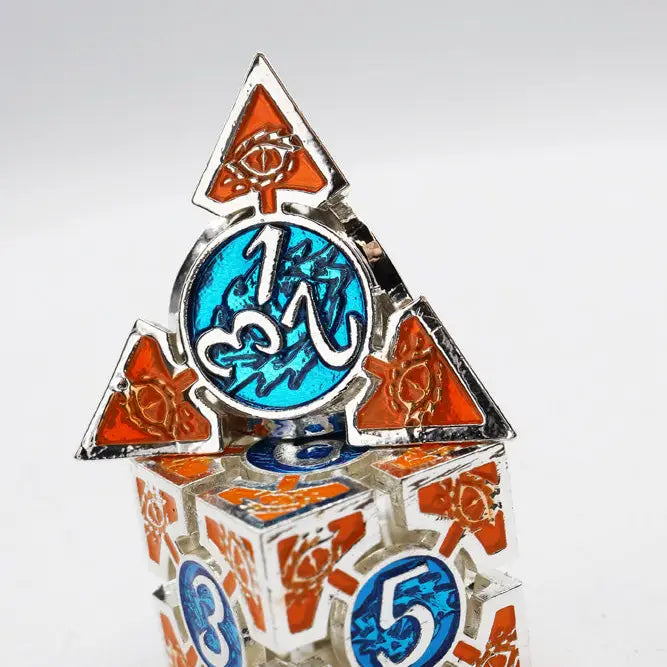 Oculus: Intelligent - Metal Rpg Dice Set