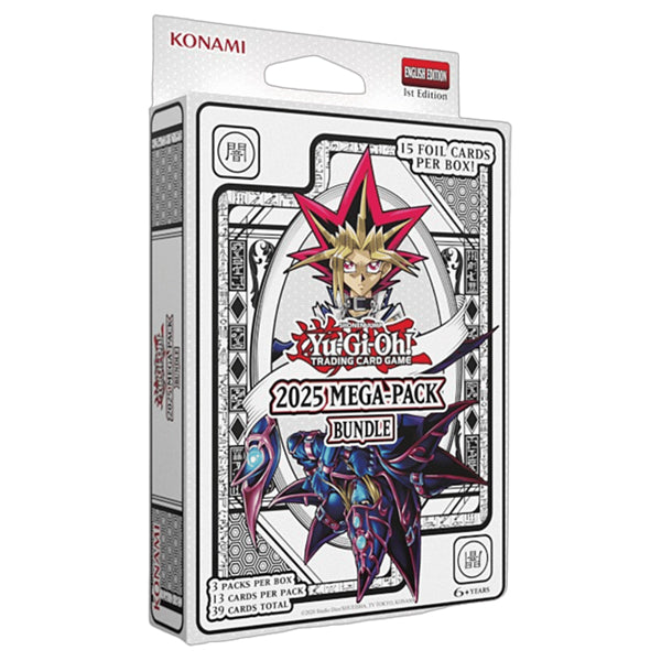 Yu-Gi-Oh: 2025 Mega-Pack Bundle Display