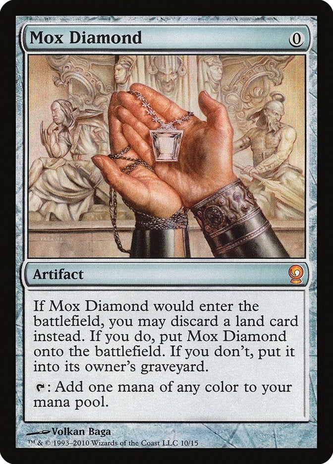 mox mtg cards Diamond [From the Vault: Relics] A single individual card Storage Sections:3 Sections SameColor Basilisk Collar, Tim and MTG: Bloomburrow