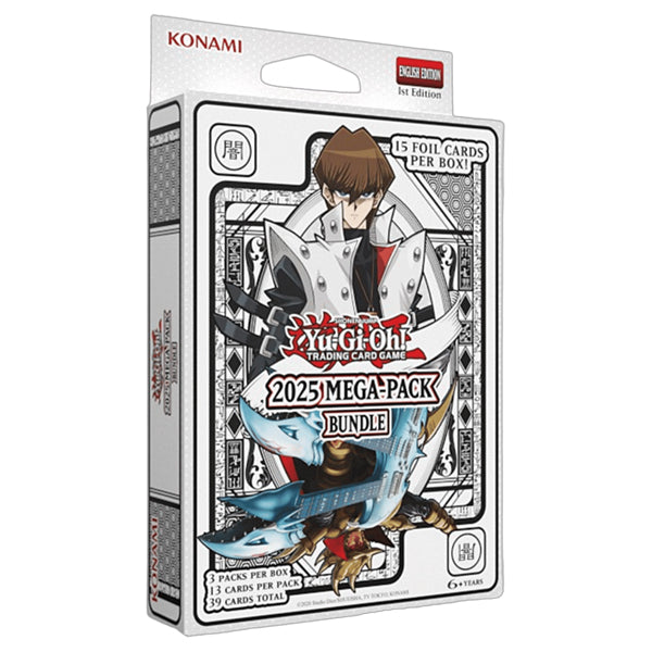 Yu-Gi-Oh: 2025 Mega-Pack Bundle Display