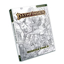 Pathfinder RPG, 2e: Monster Core 2, Sketch Cover