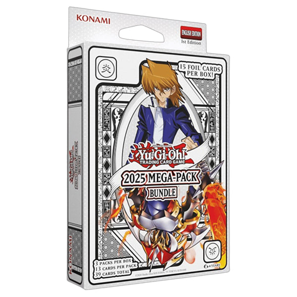 Yu-Gi-Oh: 2025 Mega-Pack Bundle Display