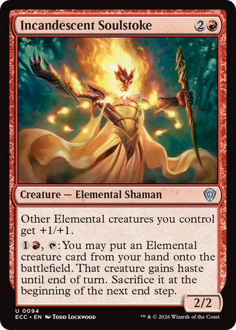 Incandescent Soulstoke [Lorwyn Eclipsed Commander]