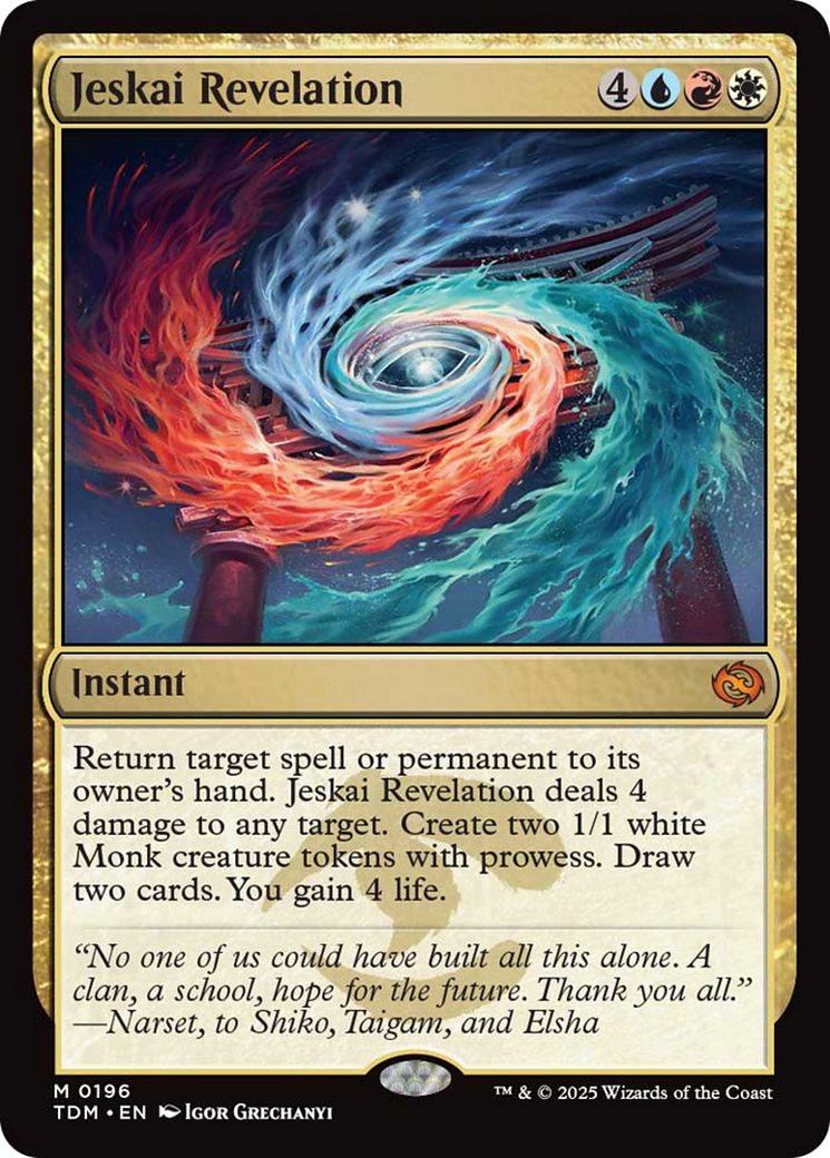 Jeskai Revelation [Tarkir: Dragonstorm]