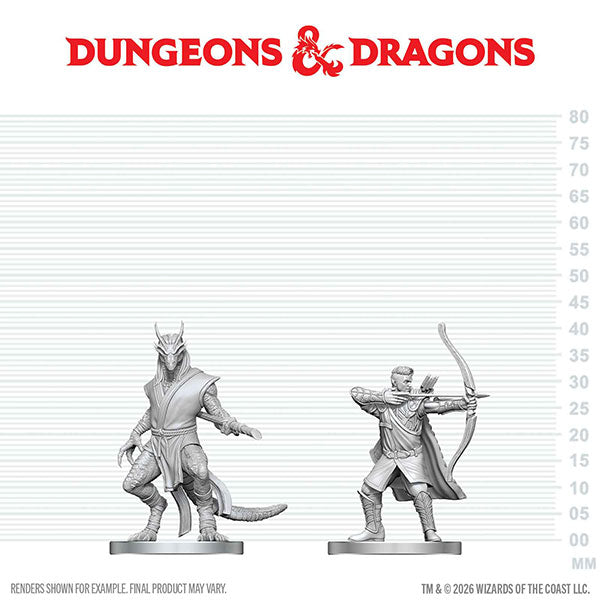 Elf Ranger & Dragonborn Monk