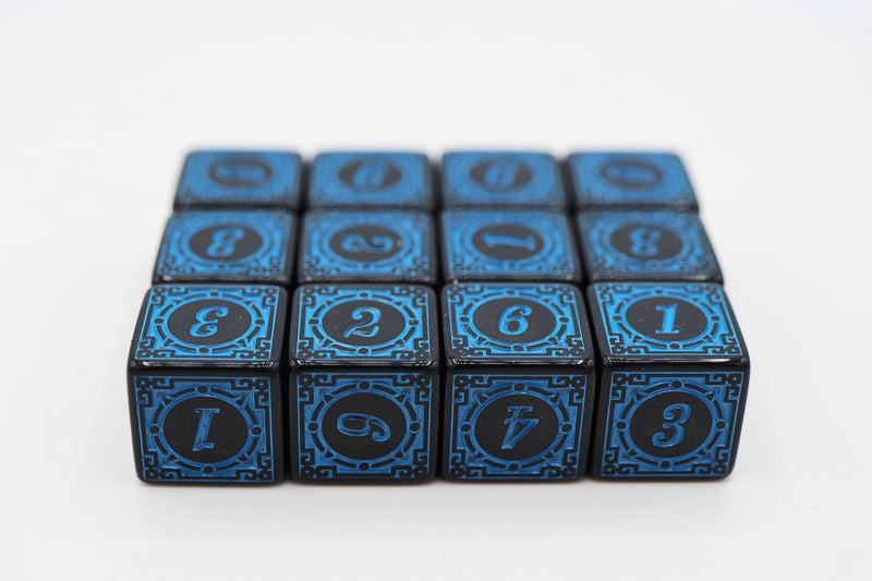 12 Piece D6's - Magic Burst