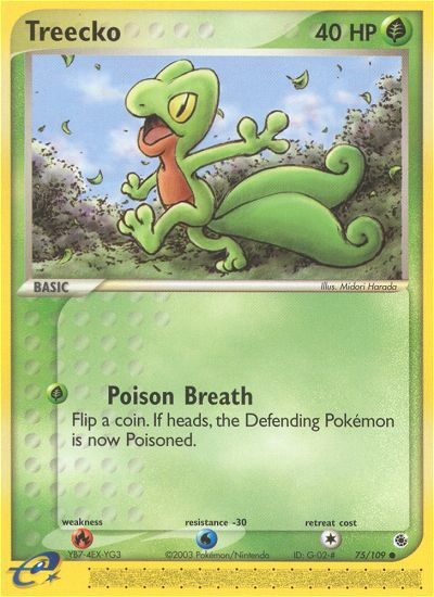 Treecko (75/109) [EX: Ruby & Sapphire]