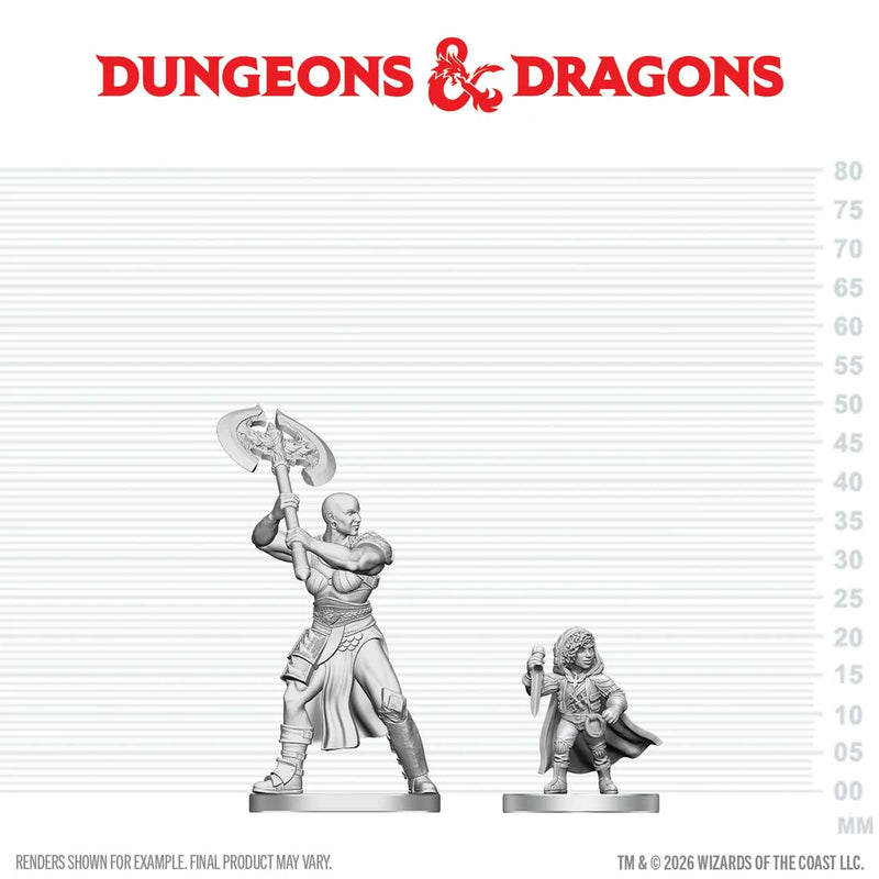 Goliath Barbarian & Halfling Rogue