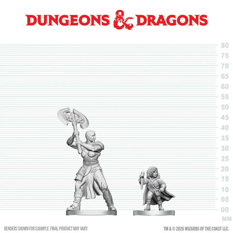 Goliath Barbarian & Halfling Rogue