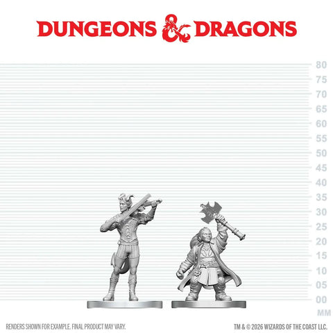 Tiefling Bard & Dwarf Cleric