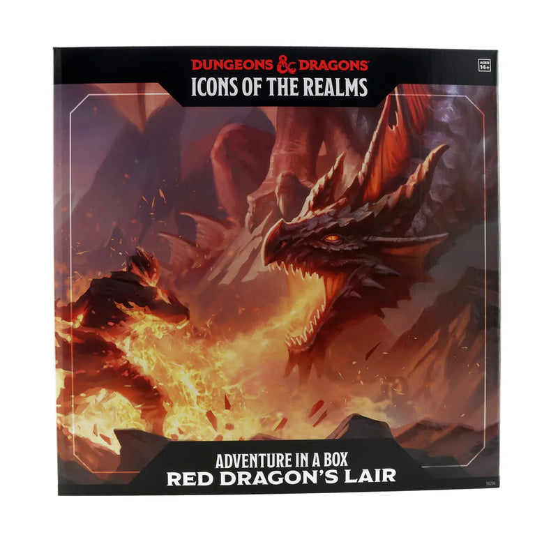 Dungeons and Dragons Icons of the Realms- Red Dragon's Lair