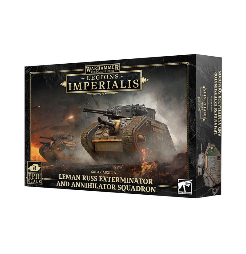 Horus Heresy: Legiones Imperialis Solar Auxilia - Leman Russ Exterminator and Annihilator Squadron