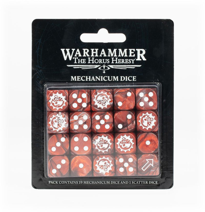 Warhammer the Horus Heresy: Mechanicum Dice Set