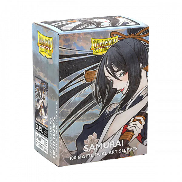 Dragon Shield Sleeves: Standard DUAL- Matte 'Samurai' Art, Limited Edition