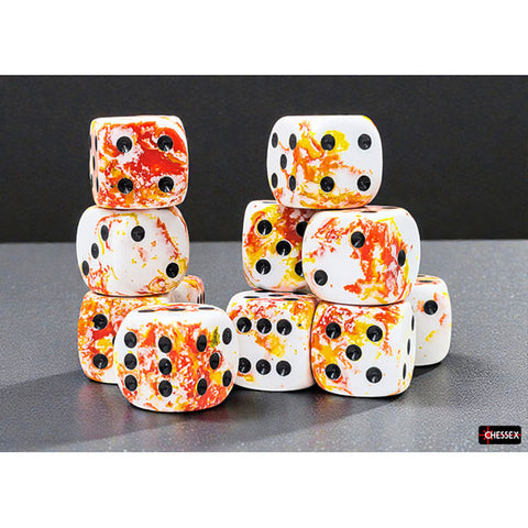 16mm 12d6 Brush Dice: Sunrise