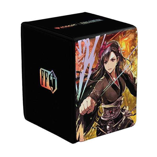 Deckbox: Alcove Flip 100+ MTG- Final Fantasy- Tifa Lockhart