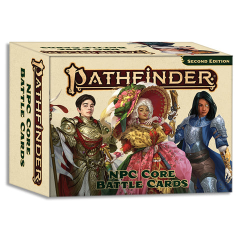Pathfinder RPG, 2e: NPC Core Battle Cards