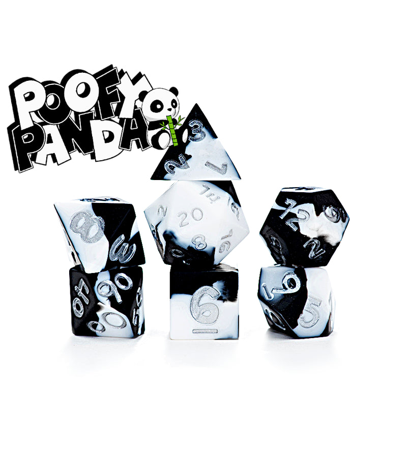 Poofy Panda Anti-Stress Dice