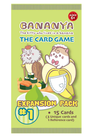 Bananya The Card Game Expansion Packs