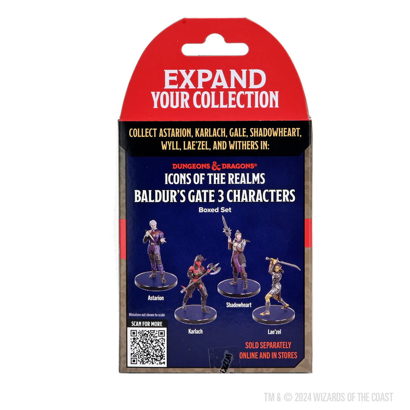 D&D Icons of the Realms: Baldur's Gate 3 - Character/Creature Miniatures - Booster Box