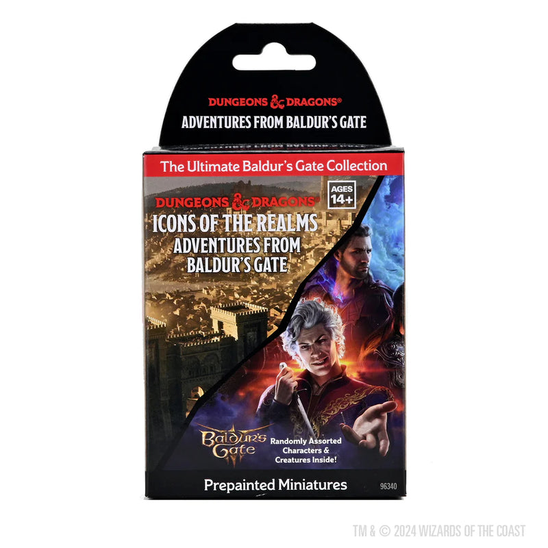 D&D Icons of the Realms: Baldur's Gate 3 - Character/Creature Miniatures - Booster Box